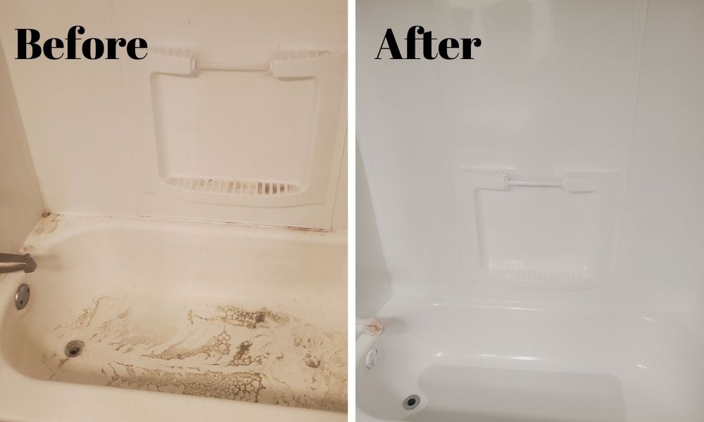 Before and After Bathtub